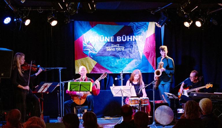 Grüne Bühne, Foto: Emiliy Quirmbach, Lizenz: sans titre e.V.