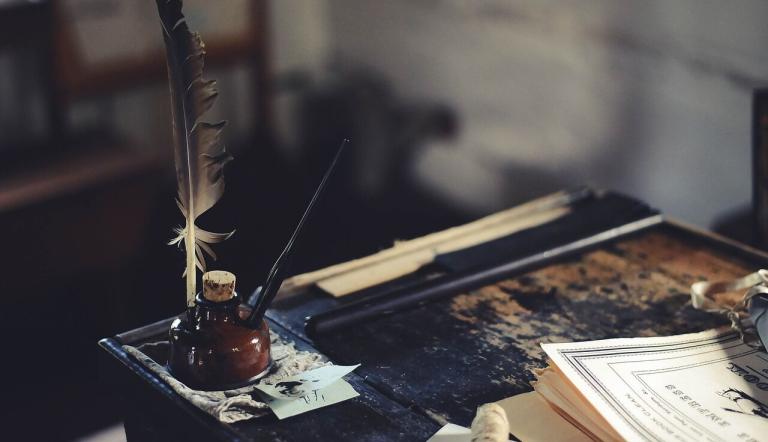 historisches Schreibzeug, Foto: pixabay, Lizenz: pixabay