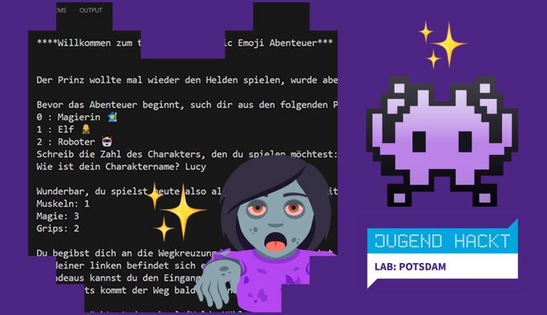 Jugend hackt MINTA-Lab Epic Emoji Abenteuer, Foto: Li
