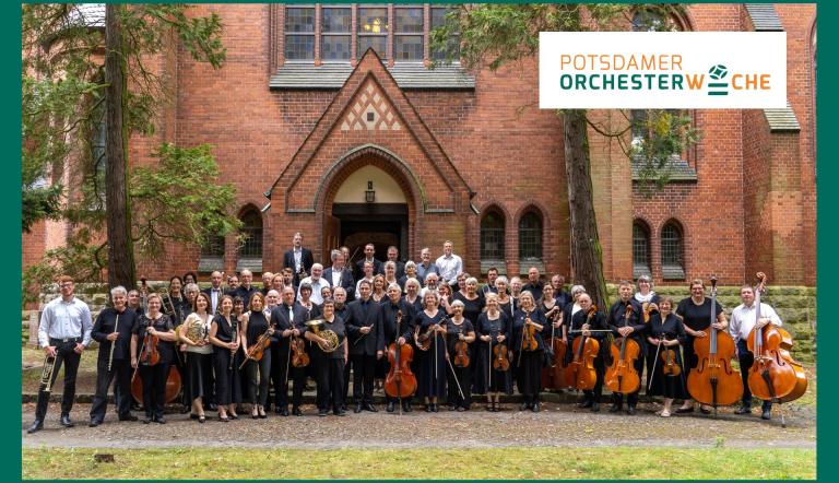 Orchester der Potsdamer Orchesterwoche 2024, Foto: Reinhard Hertzsch, Lizenz: Potsdamer Orchesterwoche