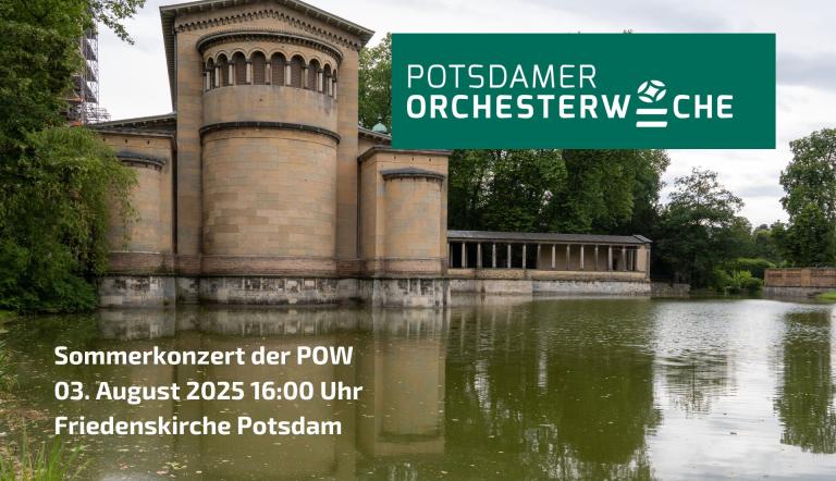 Sommerkonzert in der Friedenskirche 2025, Foto: Reinhard Hertzsch, Lizenz: Potsdamer Orchesterwoche
