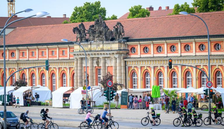 Markt für nachhaltiges Leben, Foto:  Peter Himsel, Lizenz: GreenVisions2024