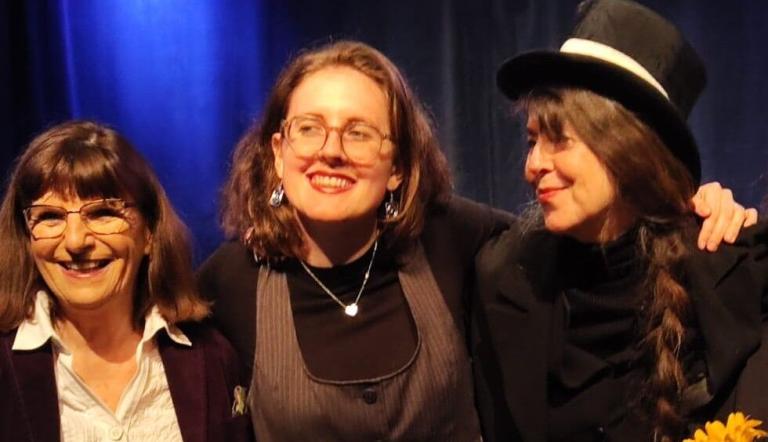 Barbara Schaffernicht, Caroline Kolloge, Jacqueline Bleinagel, Foto: sans titre e.V., Lizenz: sans titre e.V.