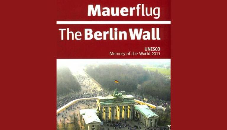 Cover der DVD Mauerflug - The Berlin Wall, UNESCO, Foto: Sanssouci Film GmbH, Lizenz: Sanssouci Film GmbH