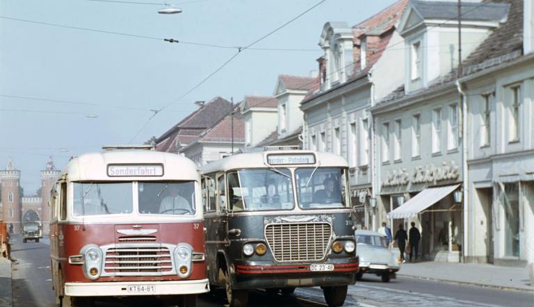Friedrich-Ebert-Str., 1972, Foto: Eberhard Falkenhan, Lizenz: © Potsdam Museum
