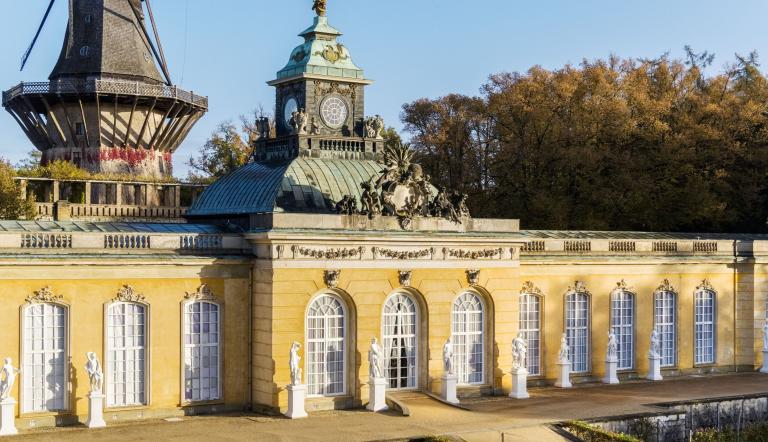 Neue Kammern von Sanssouci, Foto: Reinhardt&Sommer, Lizenz: SPSG