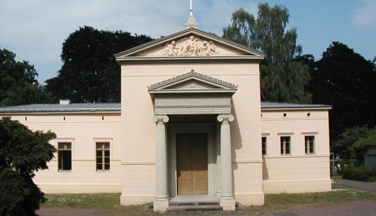 Alter Friedhof Potsdam Ferdinand von Arnim Kapelle, Foto: Ortskuratorien der Deutschen Stiftung Denkmalschutz, Lizenz: Ortskuratorien der Deutschen Stiftung Denkmalschutz