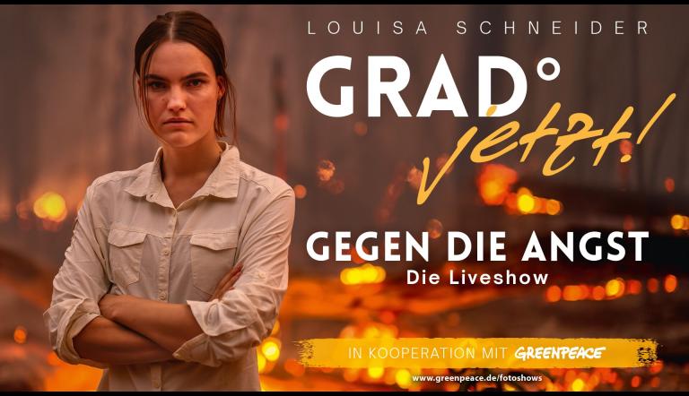 Live Show mit Louisa Schneider, Foto: Markus Mauthe, Lizenz: Greenpeace