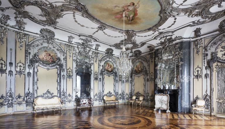 Neues Palais, Oberes Konzertzimmer, Foto: Andreas Lechtape, Lizenz: Bildarchiv Foto Marburg, SPSG