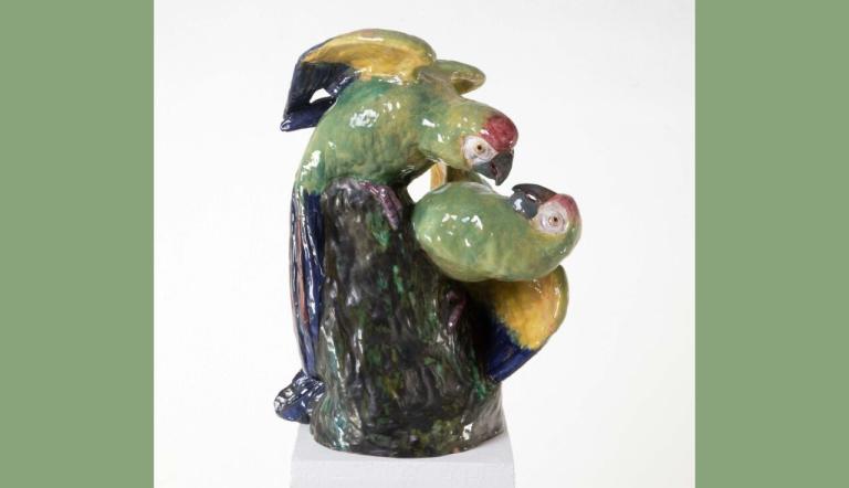 Emil Pottner, Soldatenaras sich neckend, 1911, Foto: Lea Gryze Emil Pottner, Soldatenaras sich neckend, 1911, Foto: Lea Gryze