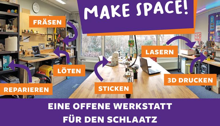 Offene Werkstatt im Schlaatz, Foto: Li Grunewald, Lizenz: Li Grunewald