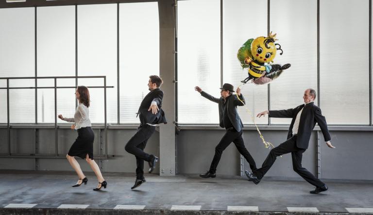 Die Gorillas, Foto: Steffen Roth Die Gorillas, Foto: Steffen Roth