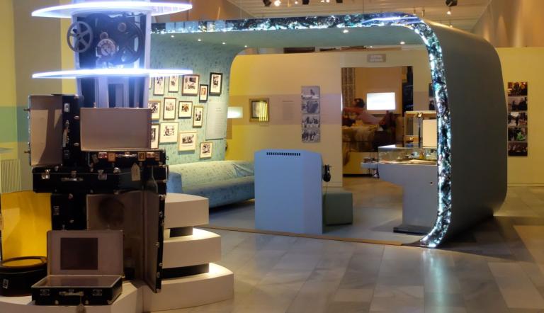 Schnittraum, Foto: Sebastian Stielke, Lizenz: Filmmuseum Potsdam