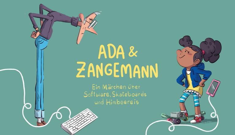 Buchcover Ada & Zangamann, Foto: Matthias Kirschner, Lizenz: Matthias Kirschner