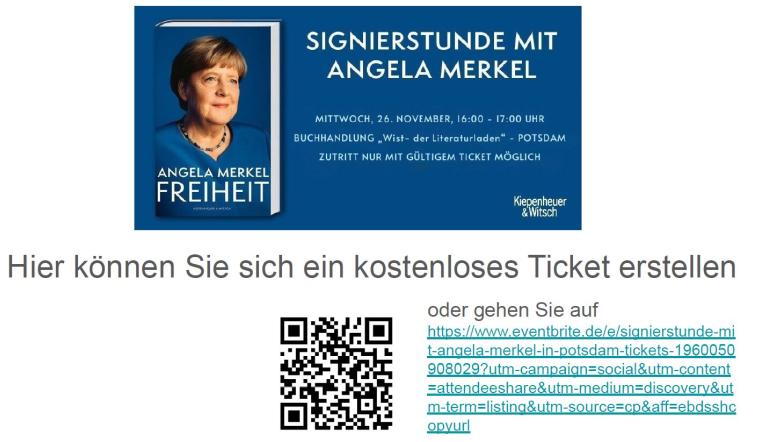 QR-Code zur Anmeldung, Foto: Wist-Der Literaturladen, Lizenz: Wist-Der Literaturladen
