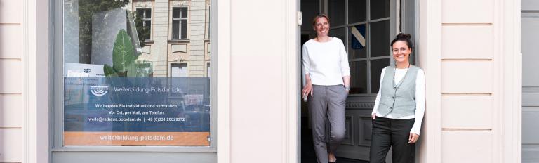Weiterbildungs-Infoladen in der Charlottenstraße.