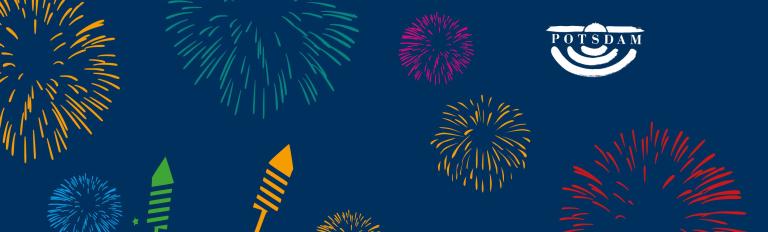 Illustration Feuerwerk