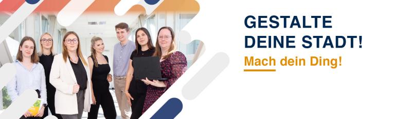 Sliderbild mit sieben Personen