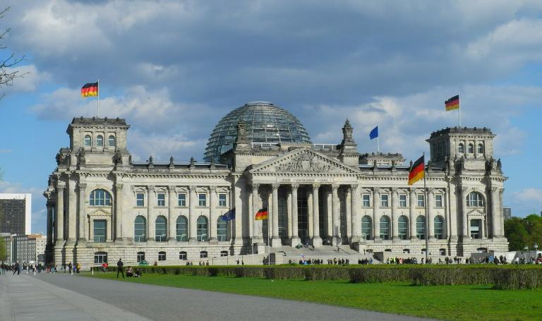 Bundestag von Außen